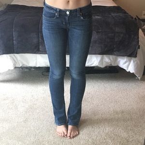 Skinny kick stretch jeans from American Eagle